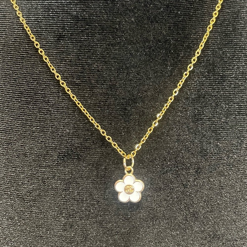 Chanel zipper pull - authentic- on 18” sterling silver chain